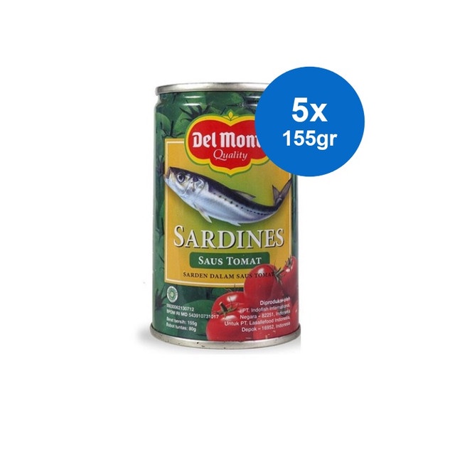 

Delmonte Sarden Tomat 155 gr x 5