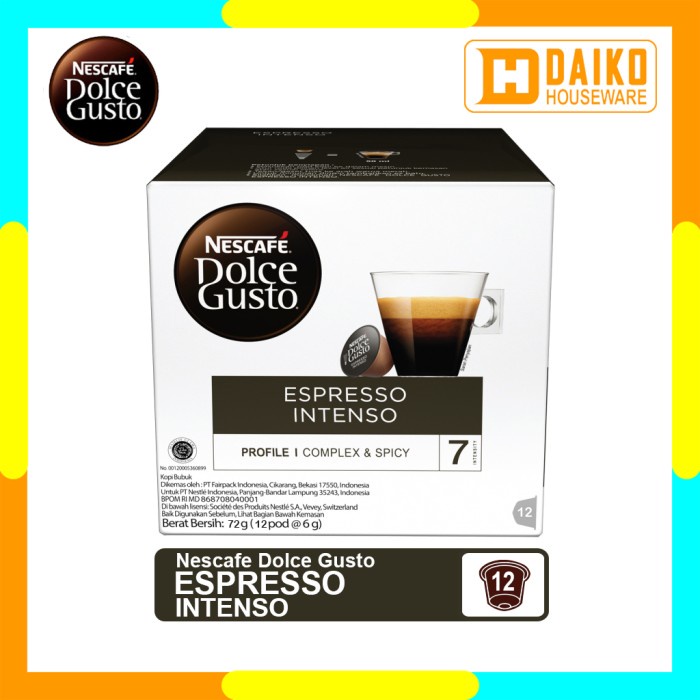 

Capsule NDG Nescafe Dolce Gusto & Starbucks 1 Box All Varian Rasa - NDG ESPRESO ITS