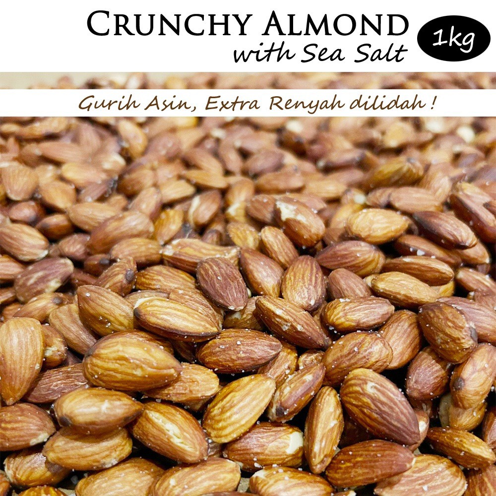 

Kacang Akmond Sea salt 1kg