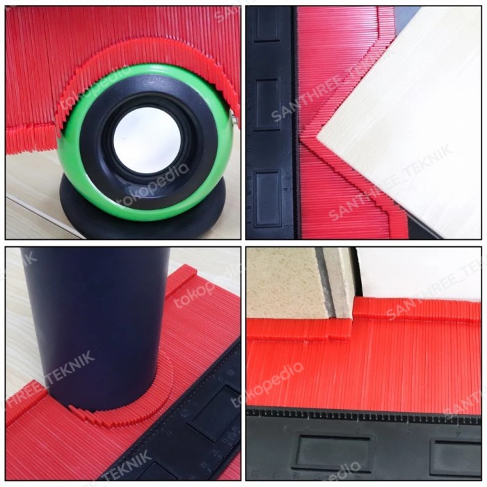 

Penggaris Siku Sudut Tukang Keramik Duplikator Speed Square 6 inch