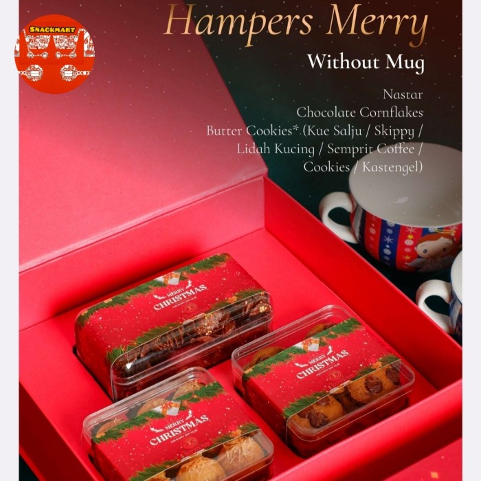 

Parcel Natal / Hampers Natal 2023 / Christmas Hampers Kue Kering Medan