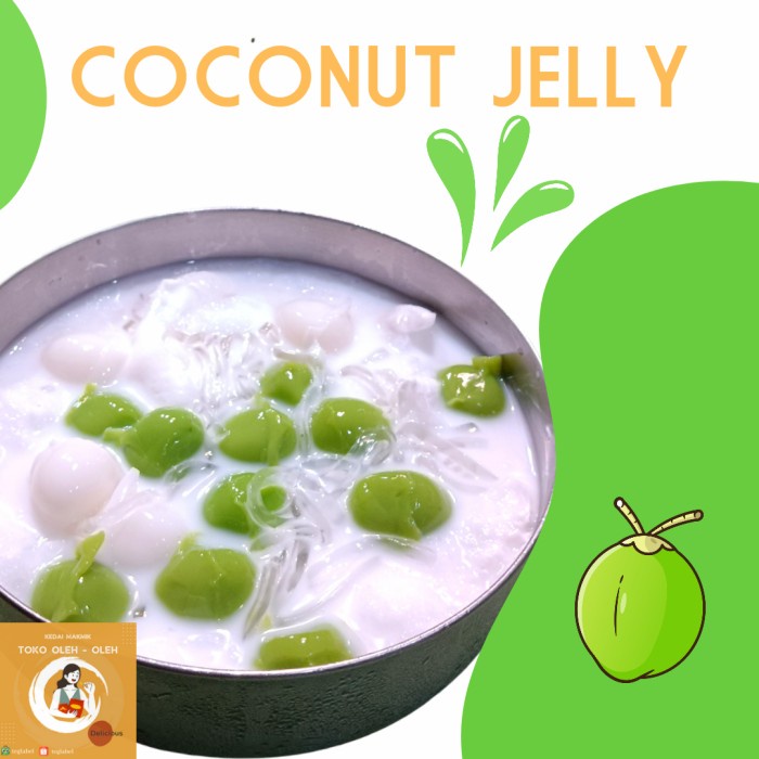 

[KUALITAS TERBAIK] Coconut Jelly Dessert Es Kelapa Muda Jelly