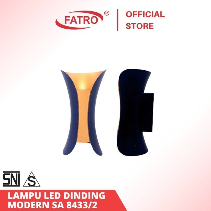 FATRO LAMPU LED DINDING MODERN / LAMPU DINDING OUTDOOR / DINDING LED