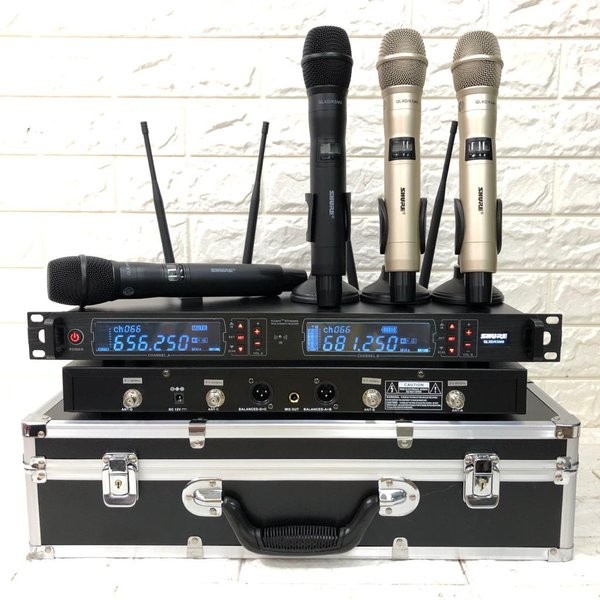 Jual Mic Shure GLX9 KSM9 wireless pegang pegang