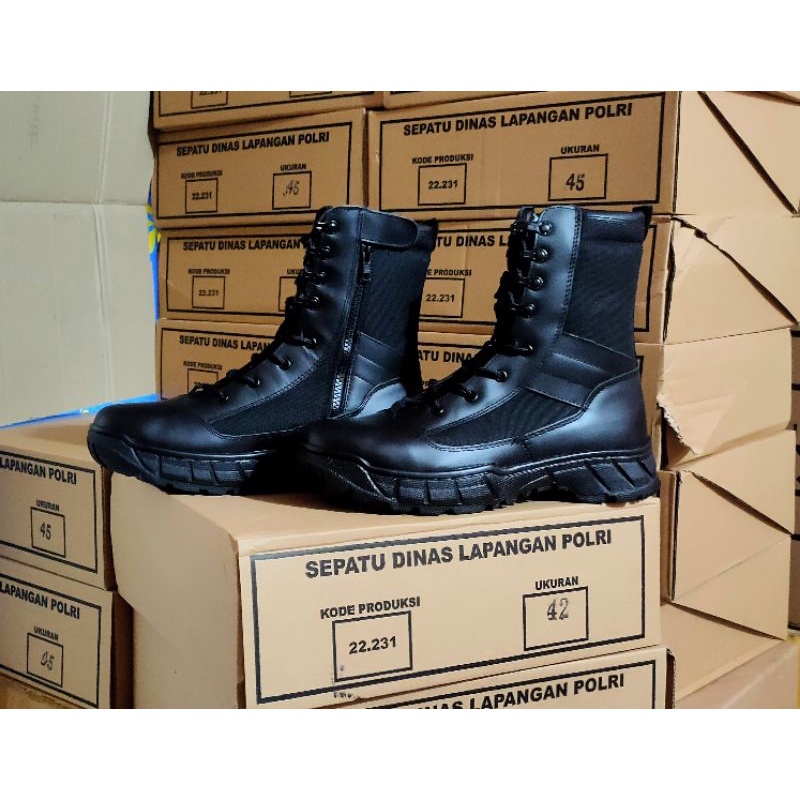 Sepatu PDL jatah polri terbaru 2023