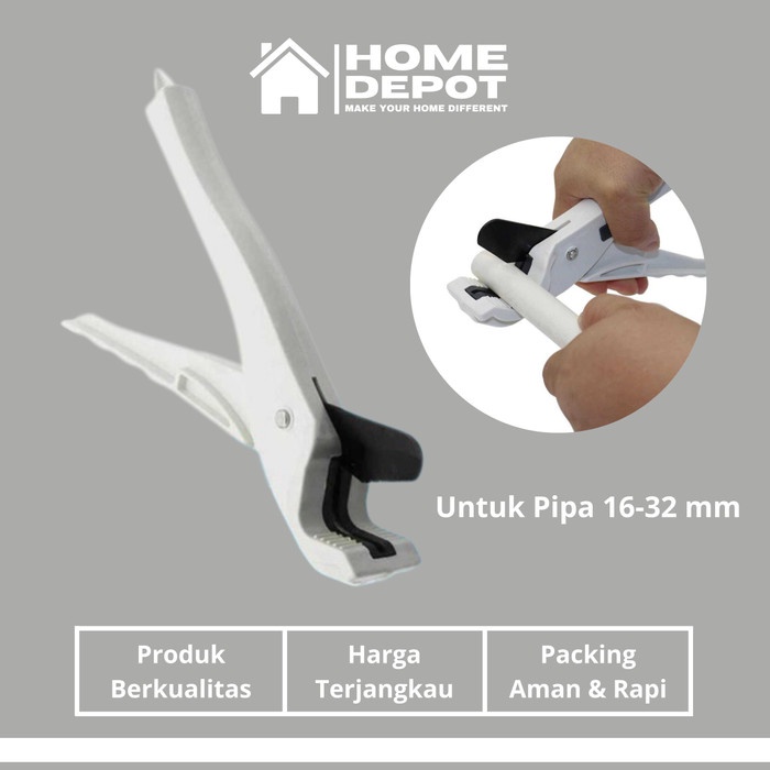 

Gunting Pipa PVC Pipe Tubing Cutter 16 - 32 mm