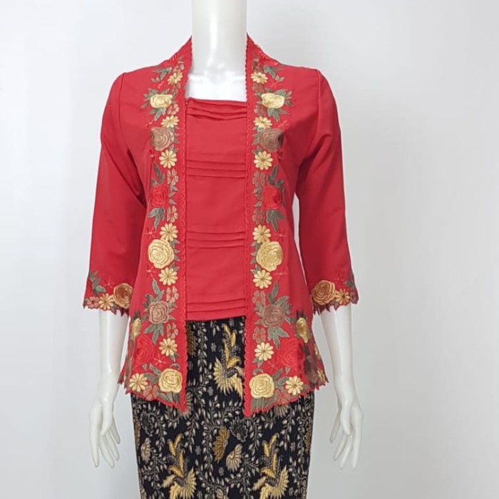 

kebaya kutu baru modern - peach, S