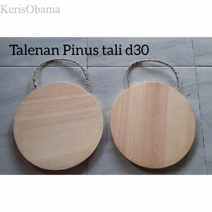 Talenan Bulat Tali D30 cm/Talenan Lukis /Talenan Tali D30 murah