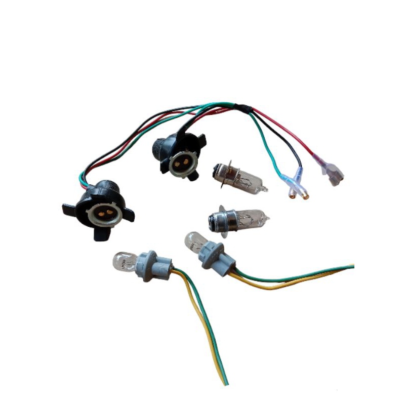 BISA COD Kabel soket fiting soketan fitingan set bohlam lampu dop depan set sein sen reting riting d