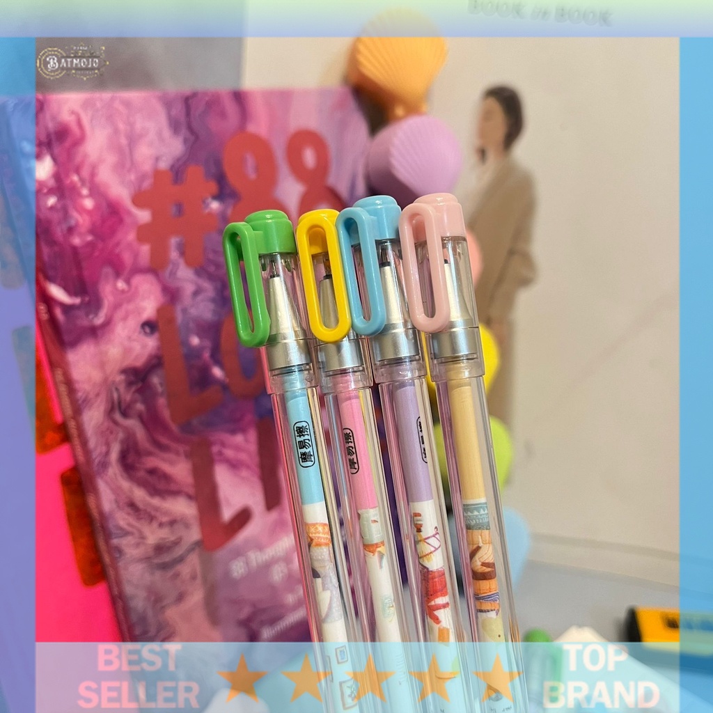 

( OTP ) Pulpen Pen Pena Bisa Di Hapus Karakter Animal Lucu Pen Gel Hewan Ajaib Alat Tulis Sekolah