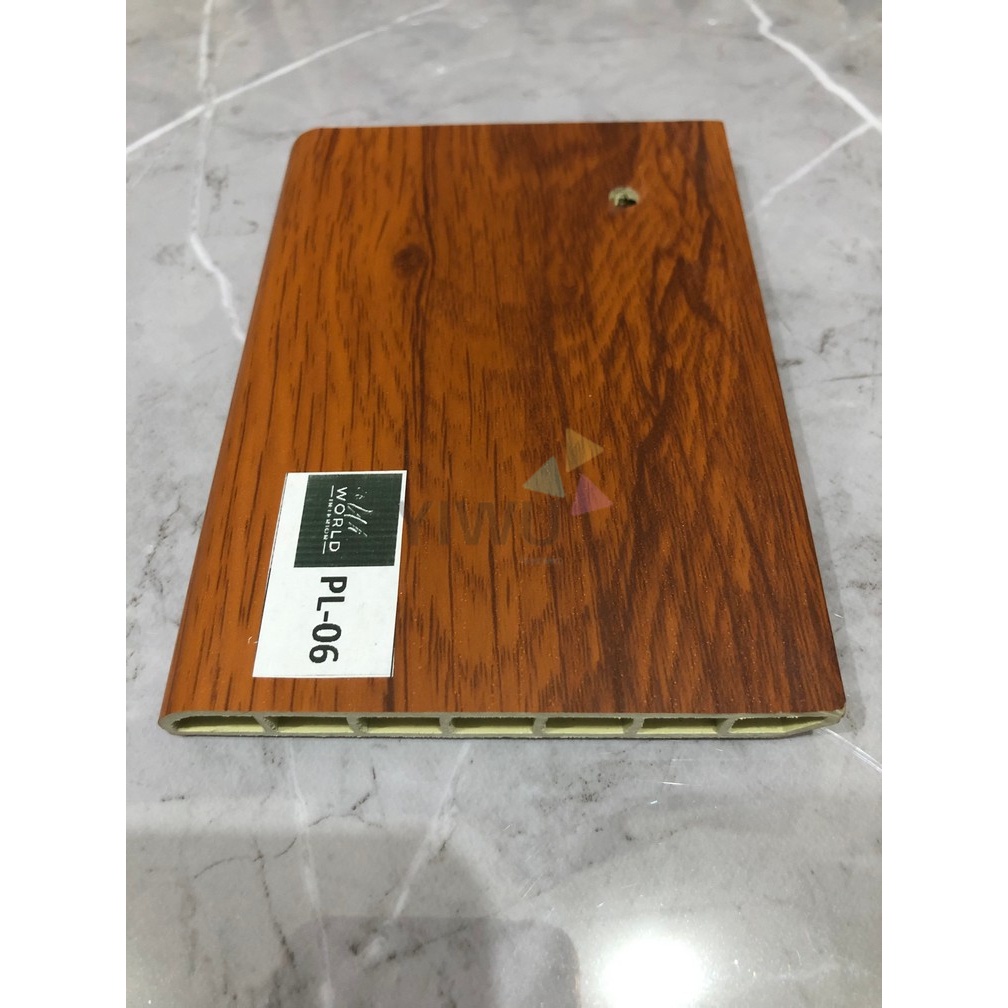 LIS PLINT LANTAI WPC 10CM / LIS LANTAI WPC PANJANG 2,4M LEBAR 10CM TEBAL 1.2CM