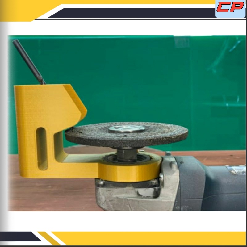 Alat universal asah mata bor menggunakan gerinda