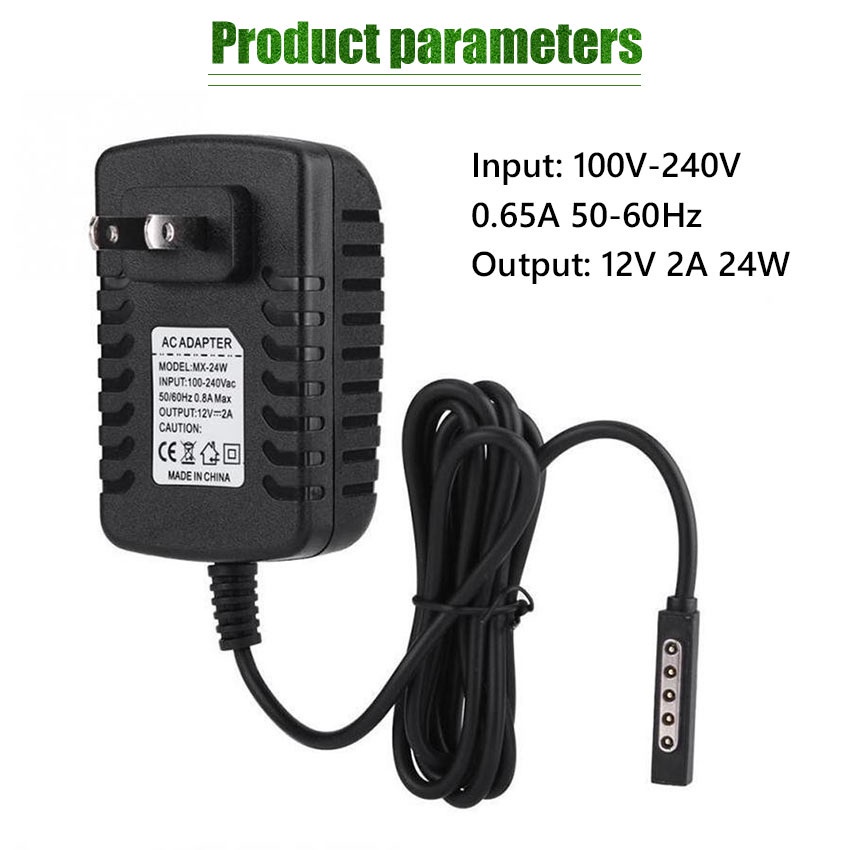 RB22 Charger Microsoft Surface RT 12V 2A Tablet Power Adaptor Charger Microsoft Surface