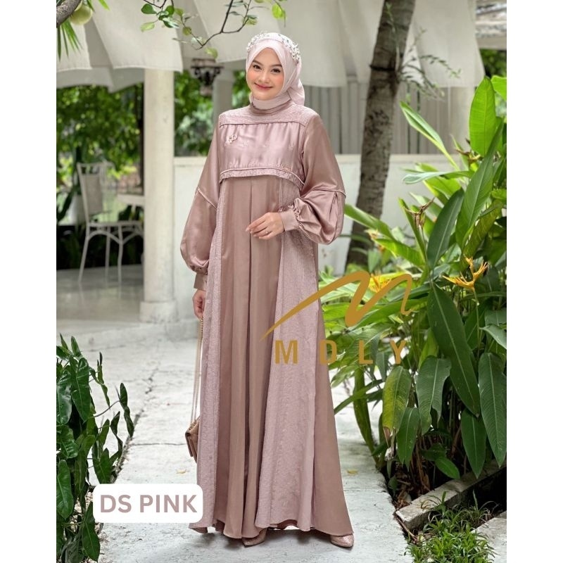 RANDOM hera dress by mdly ,yuji dress ,dan denova dress by mdly original /dress mdly matt silk motif