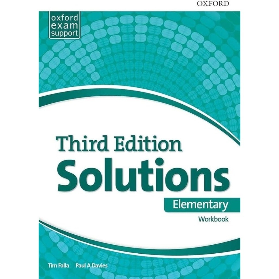 

Buku Solutions Elementary Workbook 3rd editon