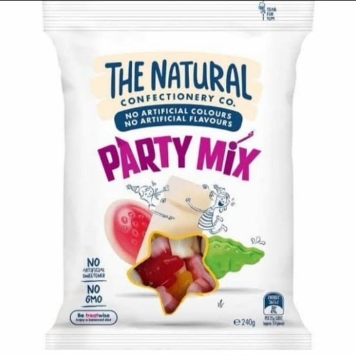 

the natural soft candy candi permen fruit party mix 240gr