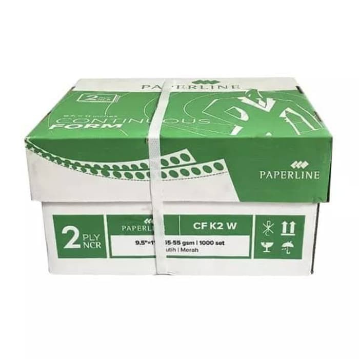 

(DUS) Kertas Komputer Continuous Form 2 Ply 9,5 x 11 - Paperline CF K2 W (Full)