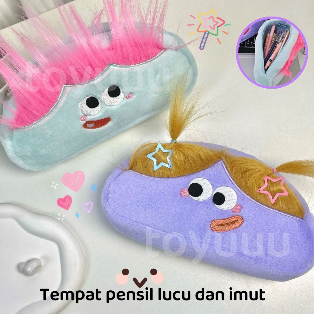 [new]Tempat pensil kotak Anak perempuan Lucu/ Pencil Case Kotak Wadah Sekolah/  Cute Pensil Sekolah 