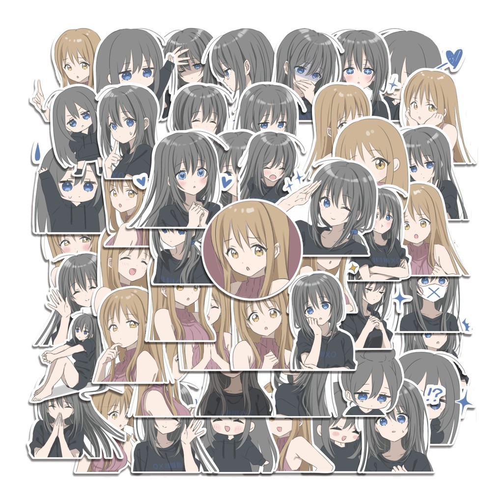 

COD 50 Pcs Stiker Childhood Friend Lucu Anti Air Untuk Dekorasi Notebook Sepeda Skateboard Handphone
