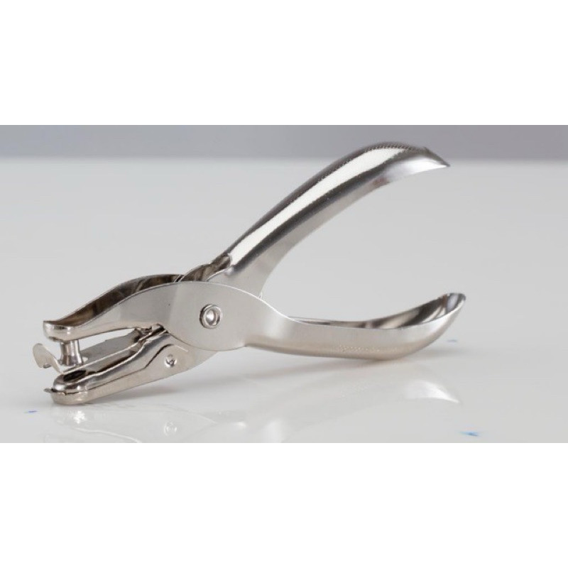

(wk acc) pembolong kertas stainless steel / pelubang kertas import