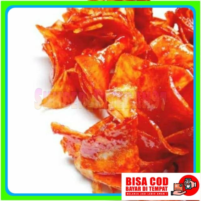 

1kg Keripik singkong doyan balado pedas basah