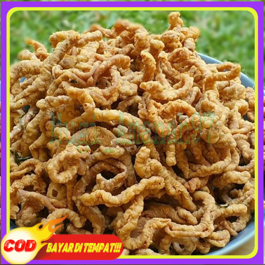 

2kg keripik usus ayam super original
