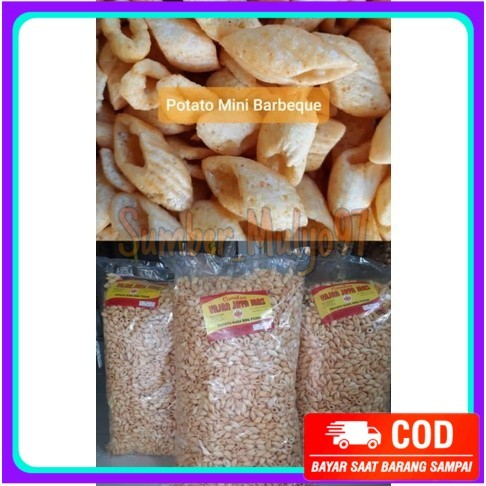 

Potato mini BBQ kemasan 1 kilogram snack kiloan