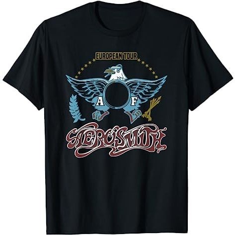 KAOS DEWASA Aerosmith - European Tour T-Shirt