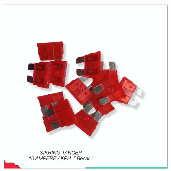 Sikring Tancep 10 Ampere / Kph  " Besar "
