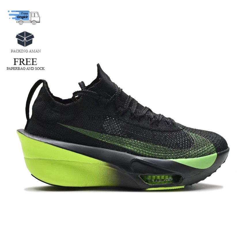 Nike Air Zoom Alphafly Next %3 Black Green Original
