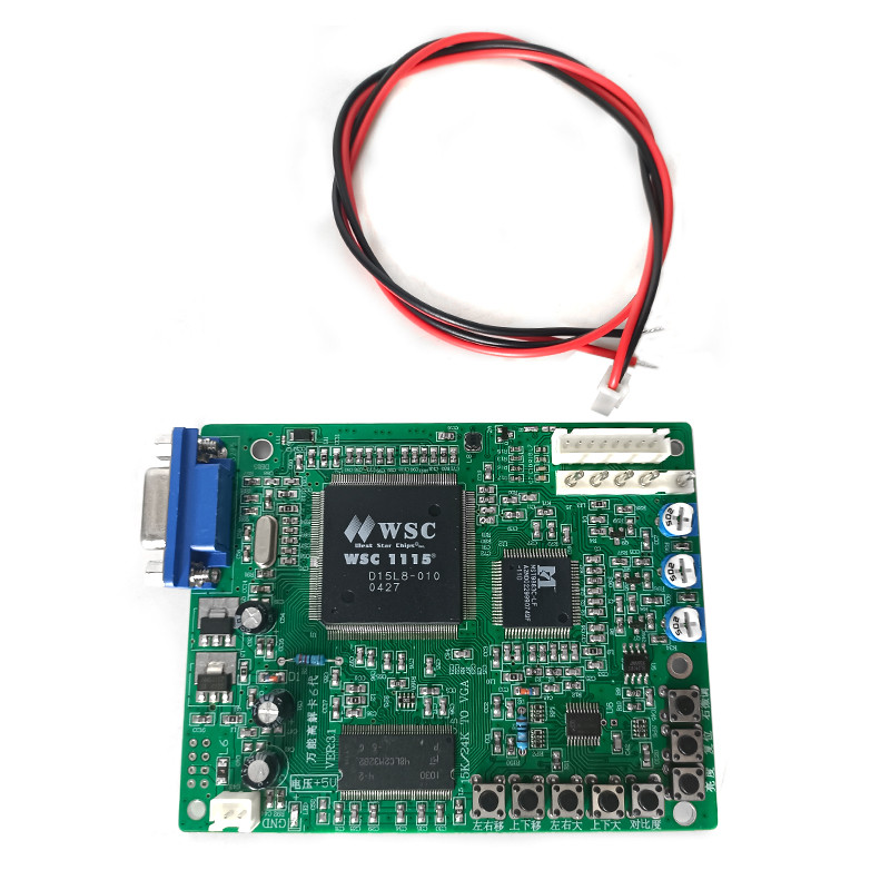 High Quality RGB CGA EGA YUV to VGA / CGA to VGA HD Video Game Converter Board Hot Worldwide for Arc