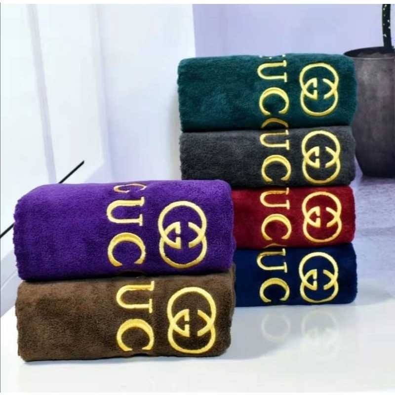 Handuk Mandi Dewasa Jumbo GUCCI Nyerap Air Halus Dan Lembut