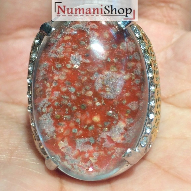 Cincin Titanium Batu Kecubung Karang Big Size HQ