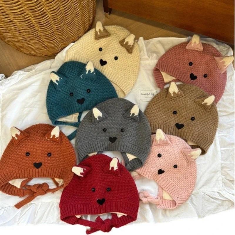 Get Your Kids Ready for Winter with This Adorable Fox Earflap Hat – Perfect for All Occasions Cute B