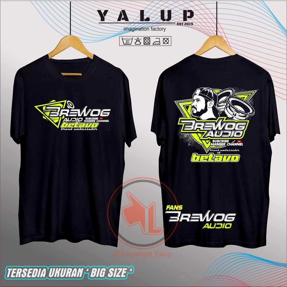 KAOS BAJU BREWOG AUDIO / BREWOK BETAVO TERBARU - MasbRe Channel