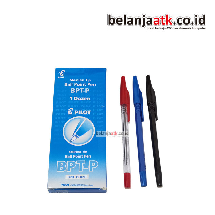 

Pulpen/Bolpen/Bolpoin BPTP 0,7 mm (Hitam, Merah, Biru) - Hitam