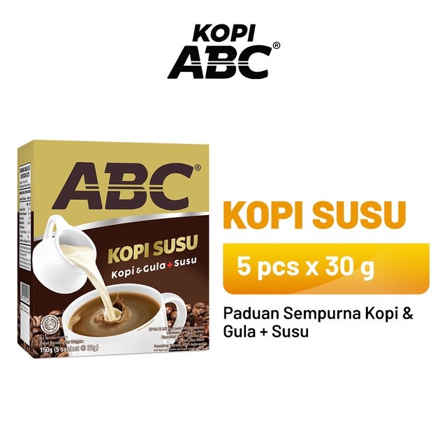 

ABC Susu 1 Dus (5 x 30 gr)