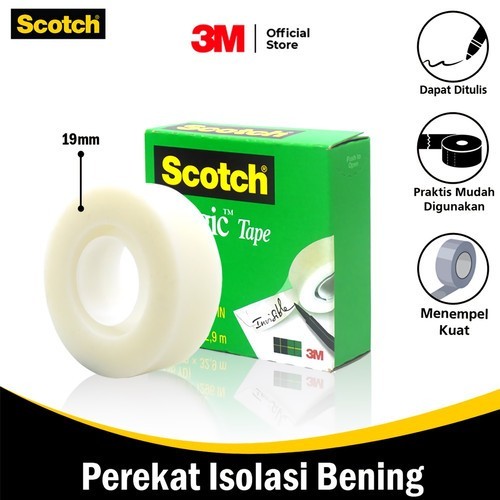 

isolasi scotch Magic 3M 810 3/4 x 36YD