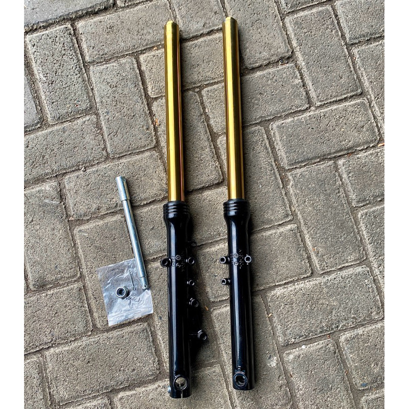 AS BOTTOM SHOCK DEPAN NINJA RR R SS IMPORT AS GOLD AS CHROME SILVER BLACK VIXION SCORPIO NINJA Segit