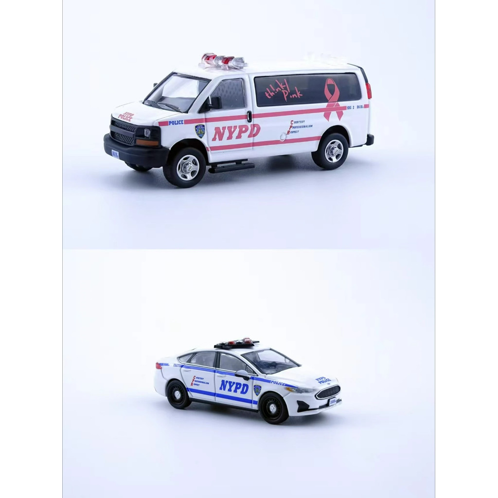 596 model 1:64 Breast cancer van alloy car model