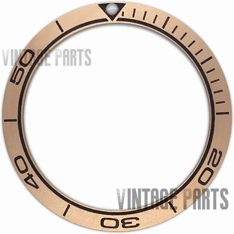 38Mm ceramic sandblast bezel insert fit for omega seamaster 600 wat