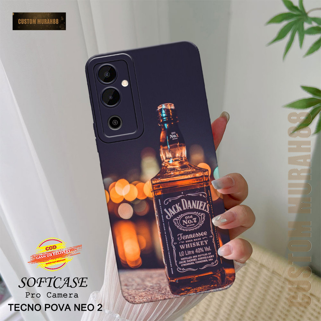 Case Tecno Pova Neo 2 Terbaru - Fashion Case MINUMAN - Casing Hp Tecno Pova Neo 2 - Softcase Pro Cam