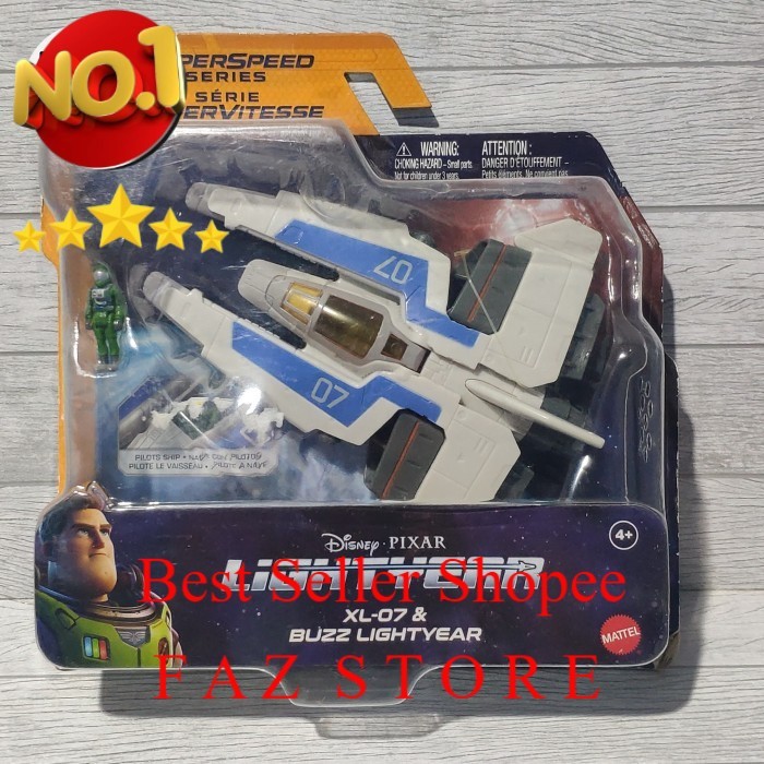 Toy Disney Pixar Lightyear Hyperspeed Series  XL07 & Buzz Lightyear FAZ Store
