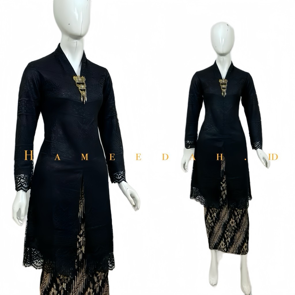 Miura - Kebaya Tunik Modern Brokat Busui Baju Kondangan Simple Kekinian