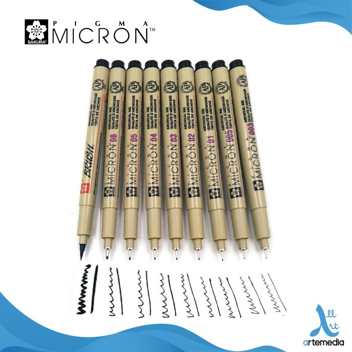 

Drawing Pen Sakura Pigma Micron Set 9