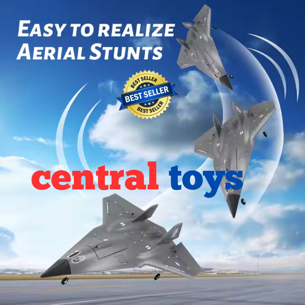 pesawat rc FX9672 6-axis gyro 6G 3D RTF rc plane stealth aircraft