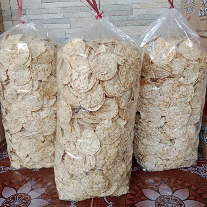 

Keripik Tempe sagu kemasan ball 2kg