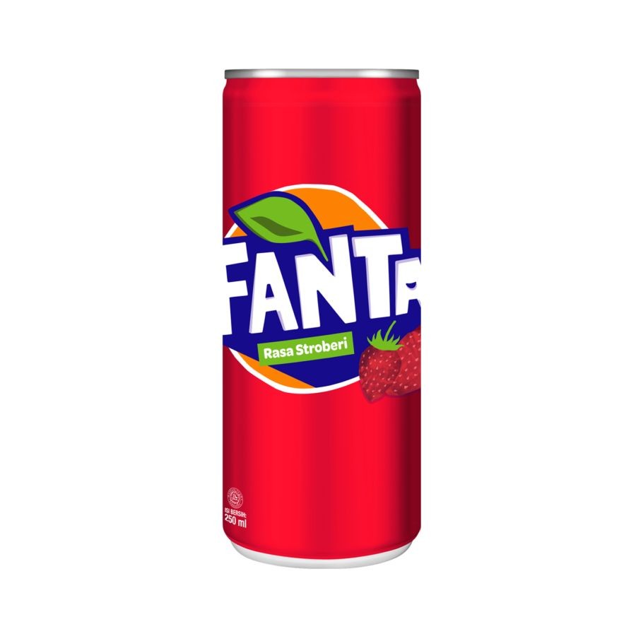 

Fanta Rasa Stroberi Minuman Soda botol plastik 100 - 900 ml