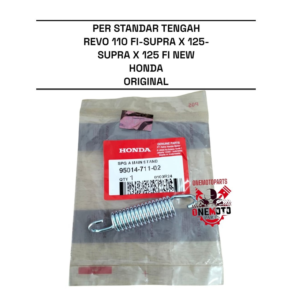 PER STANDAR TENGAH REVO 110 FI SUPRA X 125 SUPRA X 125 FI NEW HONDA 95014-711-02 ORIGINAL