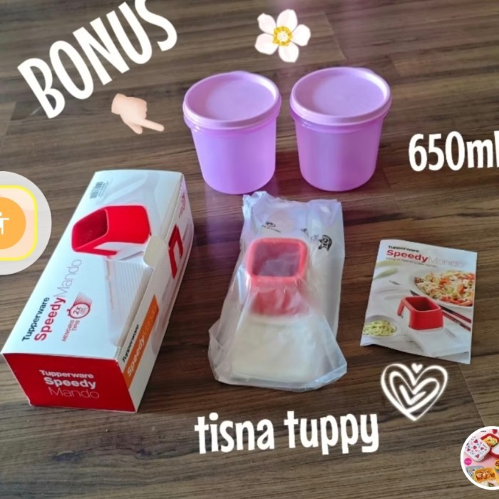 speedy mando tupperware